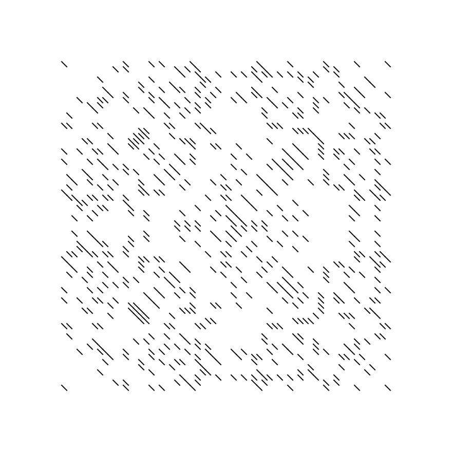 Autoglyph #287 by Larva Labs