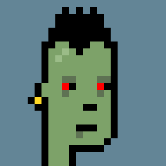 CryptoPunk #2329 by Larva Labs