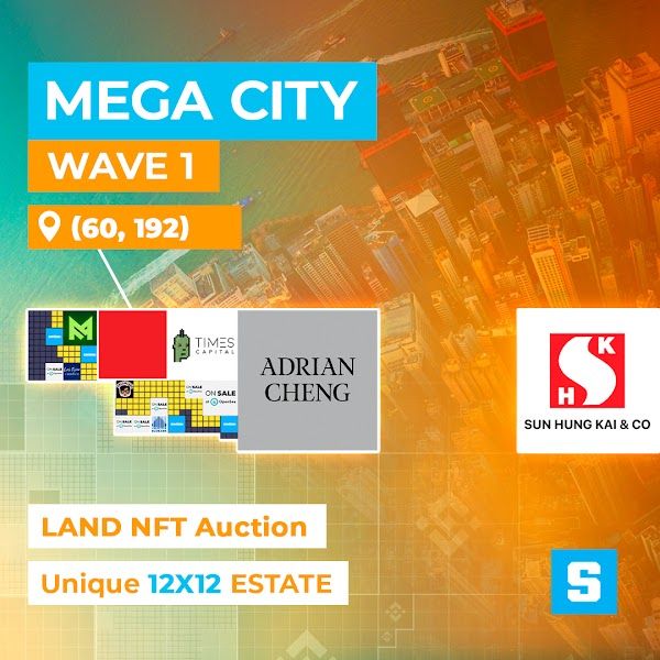 Mega City LAND Sale - 12x12 Estate L [60,192] by The Sandbox