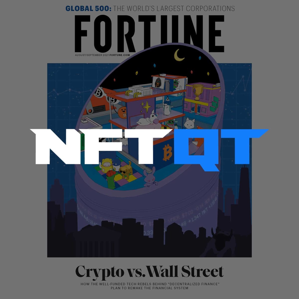 Fortune NFT – Selling Magazine Covers as NFTs