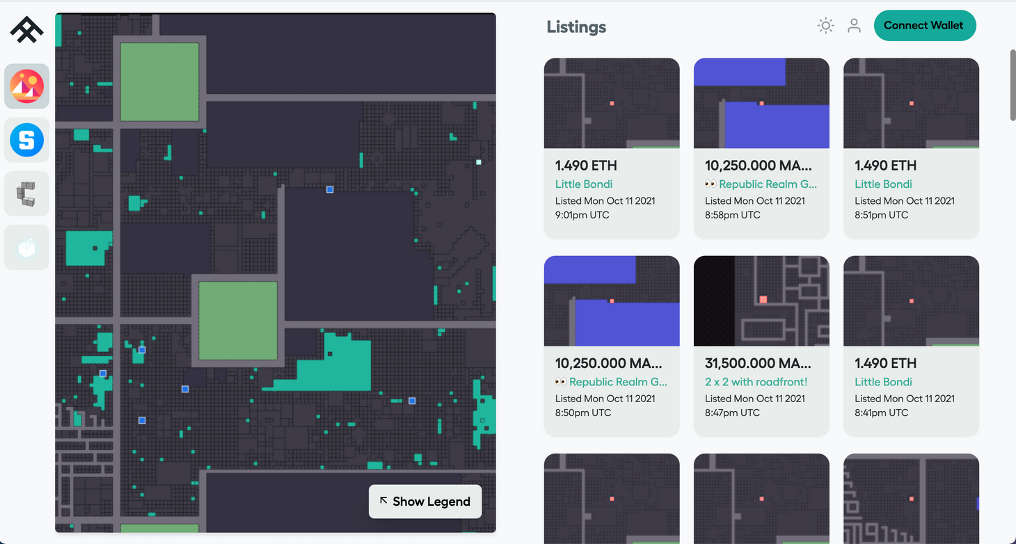 Zillow for NFT Land – A Marketplace for Land in the Metaverse